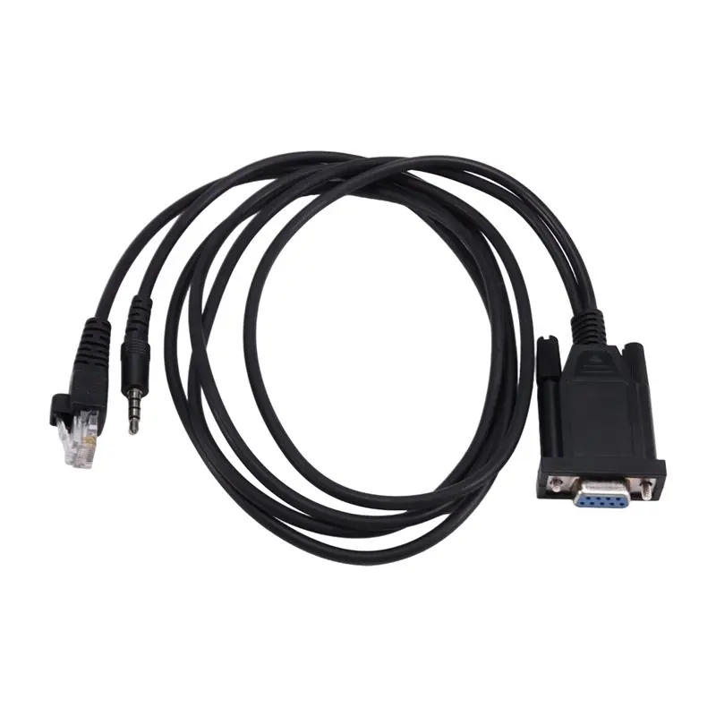 

AU33-For Vertex For Yaesu VX2200 VX2508 VX160 VX3R FT-2500 FTH-2008 VXR-1000 Radio 2 In 1 Programming Cable DB9 COM Port 2In1