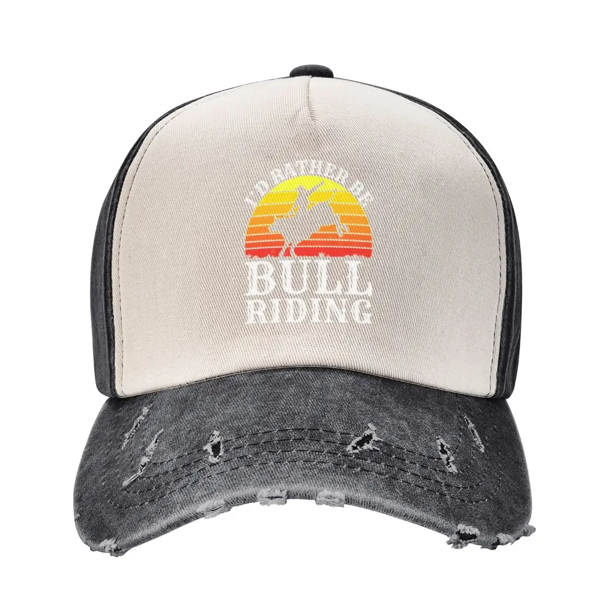 

Бейсбольная кепка I'd Rather Be Bull Riding, шляпы по запросу, бейсболка, шляпа в стиле аниме, женская пляжная козырек, мужская