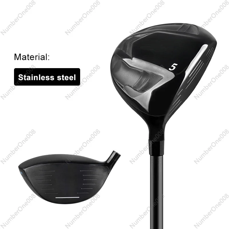 

Клюшки для гольфа дальнего действия, деревянная клюшка для гольфа Fairway, черная, с титановым покрытием (свяжитесь с настройкой)