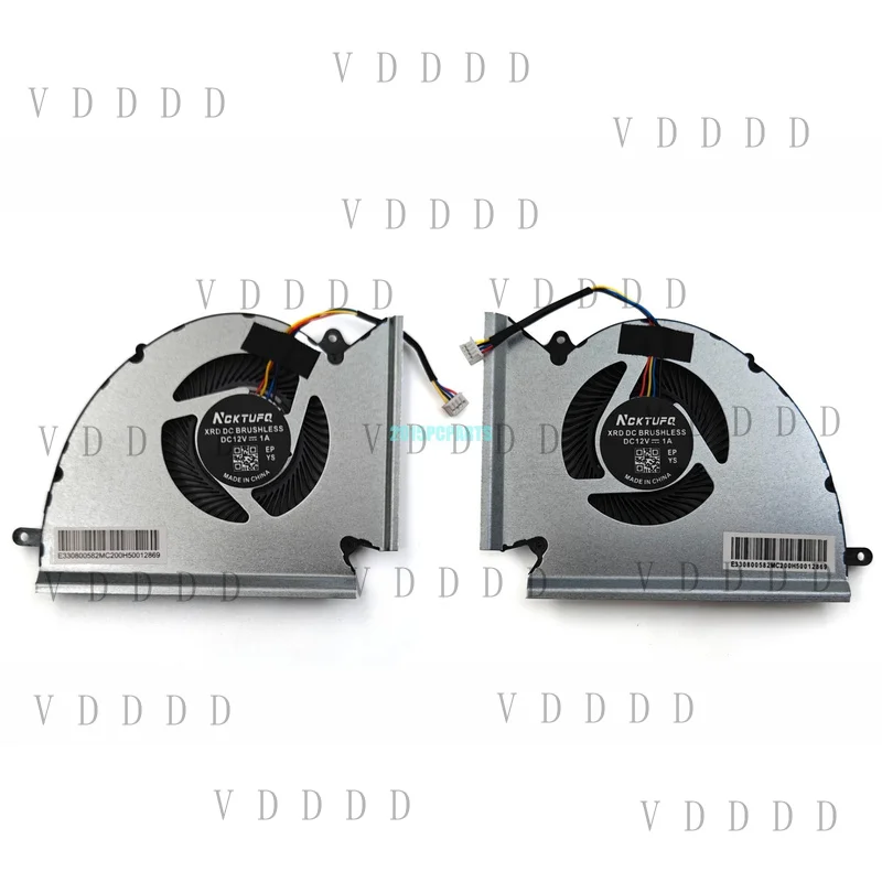L...  for MSI GE76 Raider 10UE GP76 Leopard 11UE MS-17K3 MS-17K2 CPU & GPU Cooling Fan