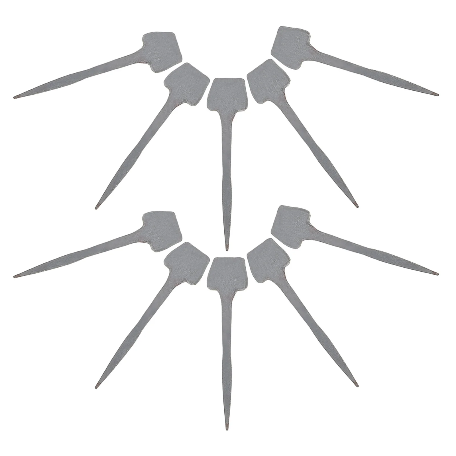 

10Pcs Horse Shoe Nails Horseshoe Nail Metal Hoof Fixators Easy to Use Lightweight Carry Convenient Horseshoe Tools for Riders