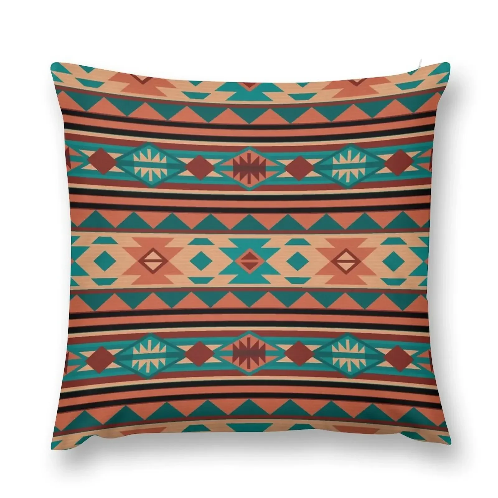 Southwestern Design Turquoise Beige Terracotta Throw Pillow Sofa Cushions Cover pillow cover luxury Marble Cushion Cover pillow