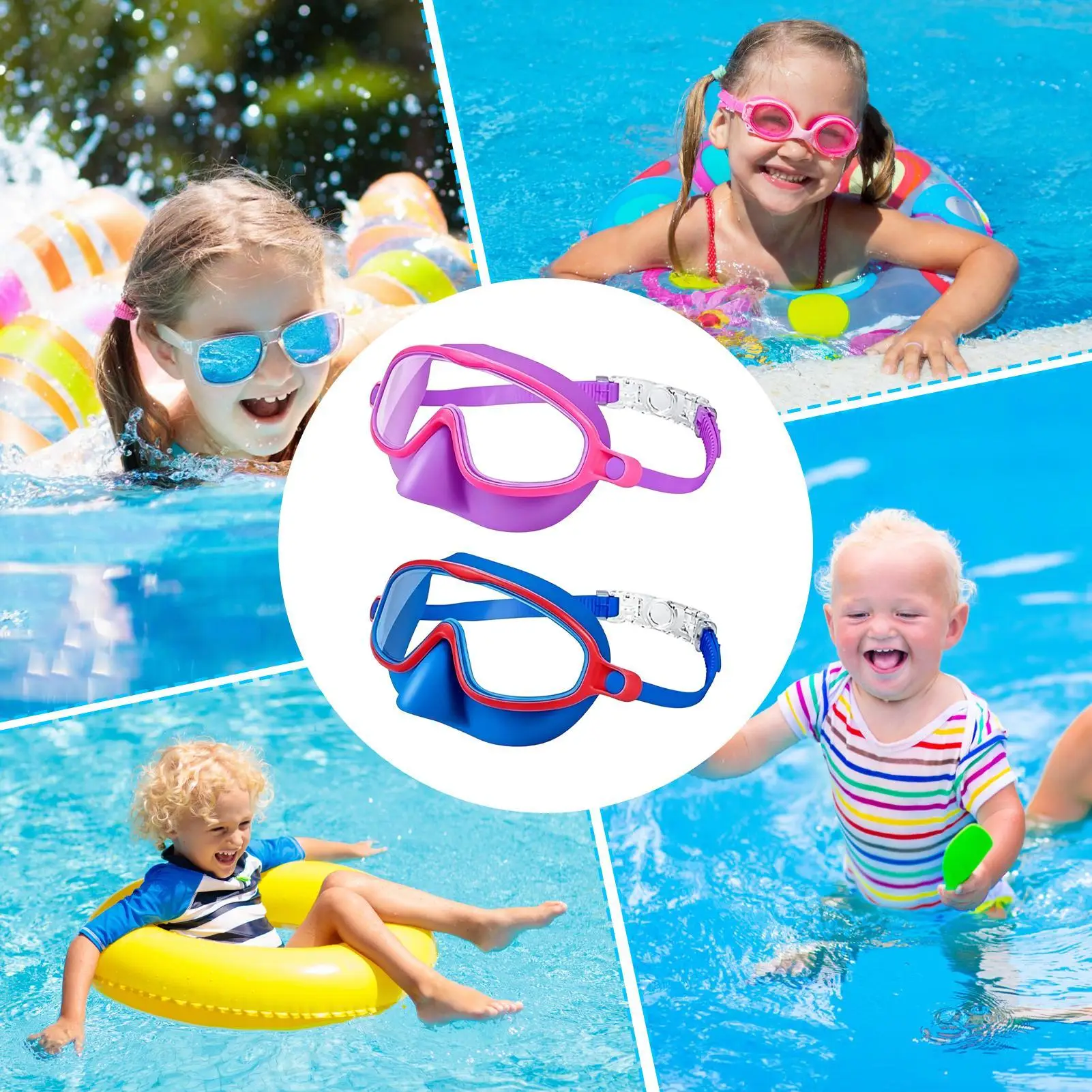 Kids Kids Swimming Goggles Anti Fog Comfortable Glasses Swimming Goggles For Beach Summer Outdoor Diving Snorkeling Water Sports - Aliexpress Deal