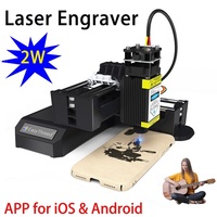 Easythreed Mini Portable Laser Engraver Diy Bluetooth Machine Painted Toy Tag Paper Leather Wooden Plastic Logo CNC Machine EU
