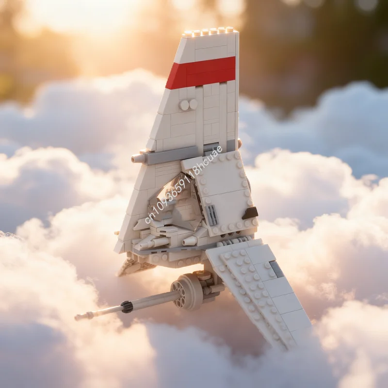 

344pcs MOC Star Battle T Skyhopper Model Building Blocks Construction Toy Creative Idea Brick Christmas Gifts Education Birthday