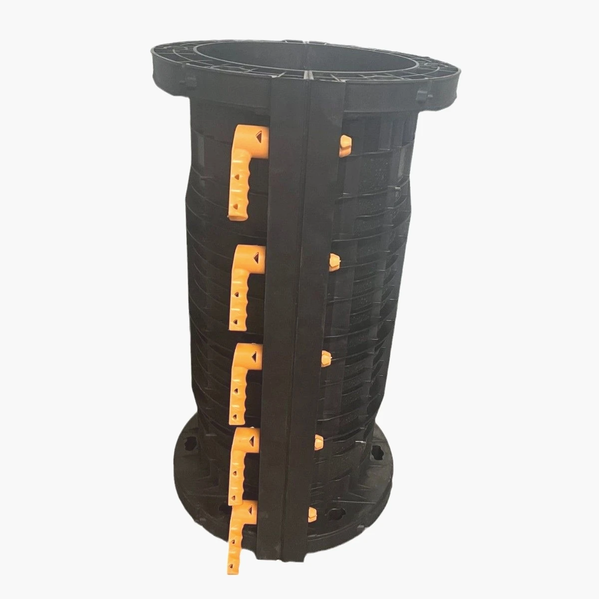 Roman column circular concrete column plastic steel column template cement mold export black diameter building cast-in-place