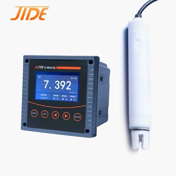 تبريد مياه الصرف الصحي حمض قاعدة الجرعات محلل درجة الحموضة متر الاستشعار ارتفاع درجة الحرارة الغذاء الكيميائية الهندسة الرقمية وحدة تحكم الرقم الهيدروجيني
