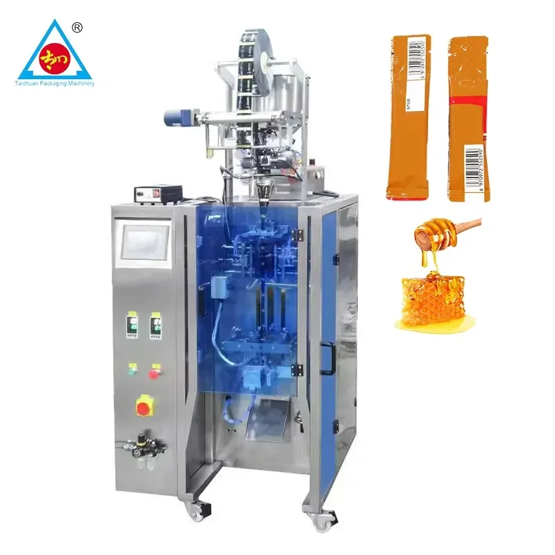 Automatic Special Honey Bag Packaging Machine for Viscous Liquid Energy Gel Pouch Filling and Sealing Equipment