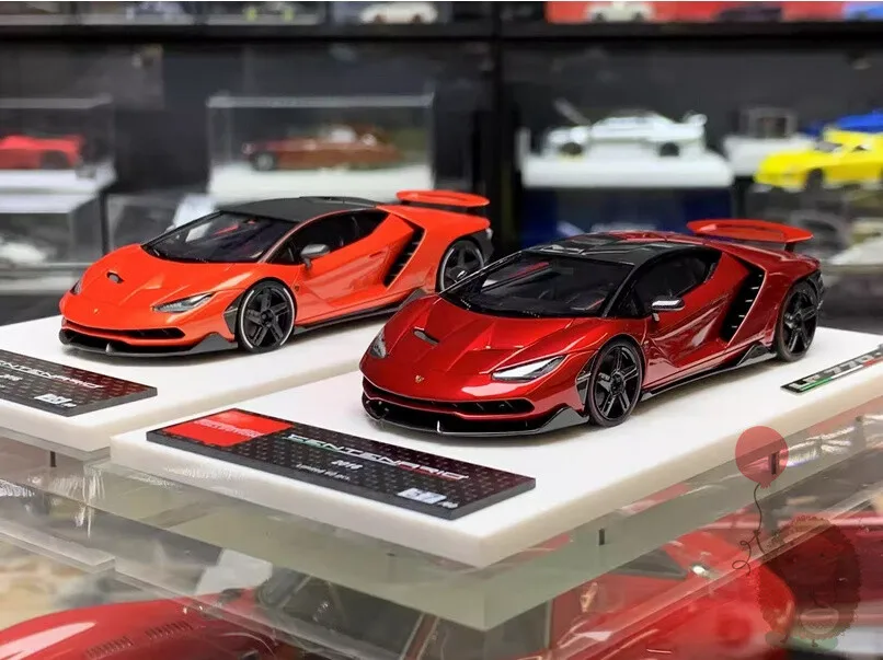 

Модель автомобиля Lamborghini LP770 2016 из смолы, масштаб 1/43, для хобби и подарков, зеленая