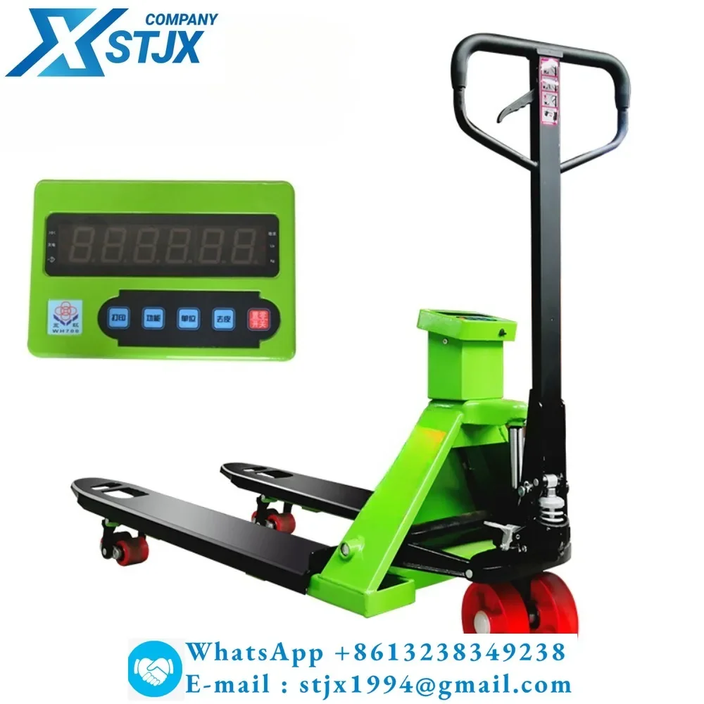 Caminhão de balança eletrônica empilhadeira de pesagem manual