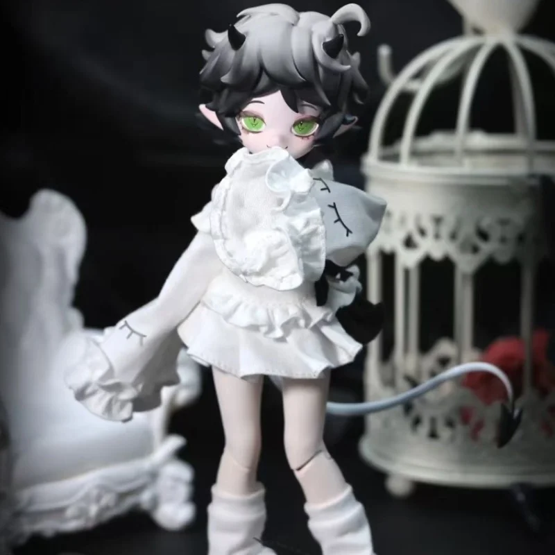 Demon Hoorn BJD Blind Box 1/8 Beweegbare Pop 7 Hoofdzonden Figuur Collectible Beweegbaar Cadeau voor Meisjes Jongens Verjaardag