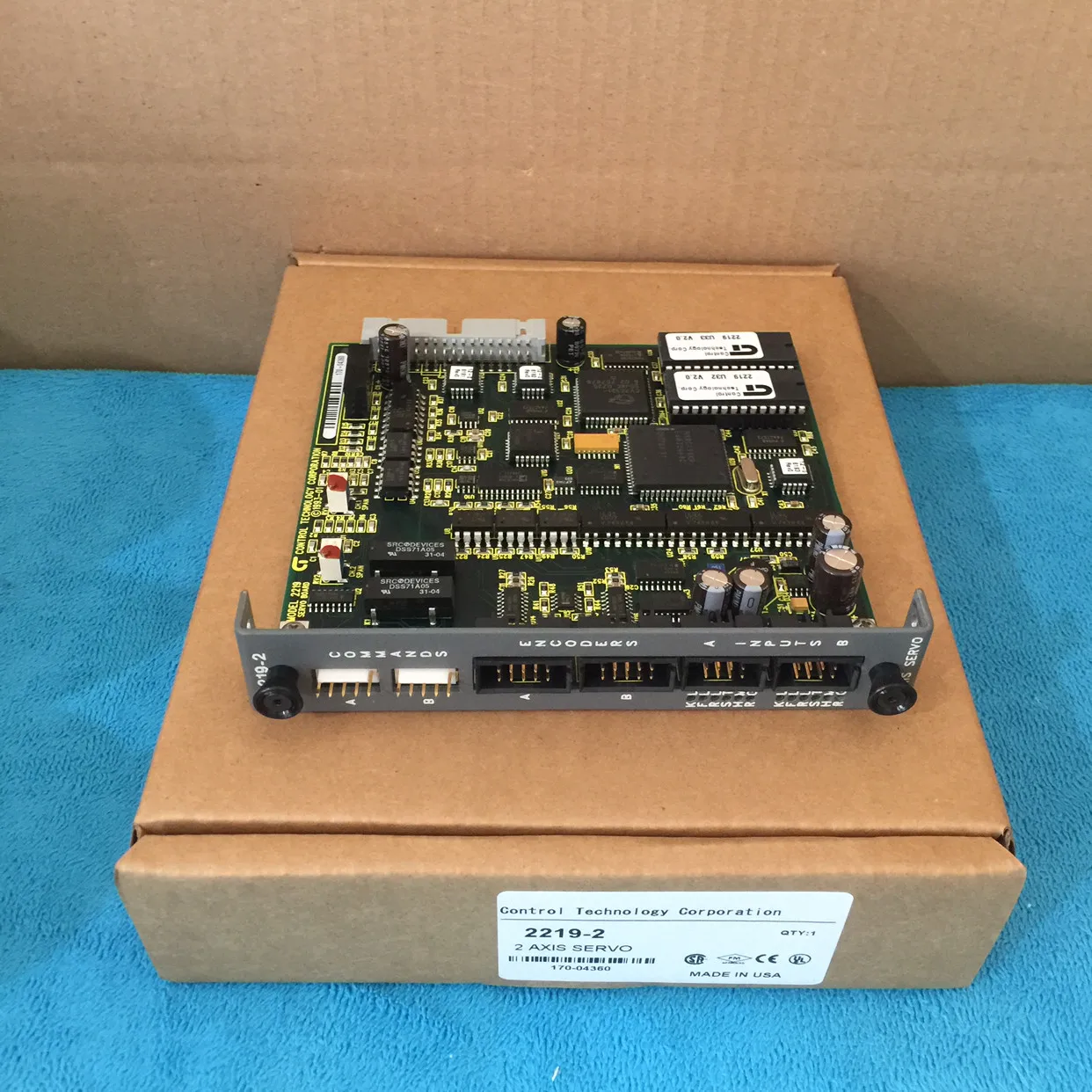 Control Technology Corporation 2219-2 SERVO CONTROL MODULE