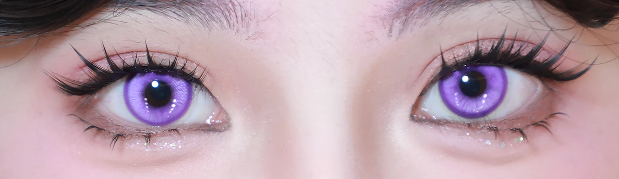 Abgestufte 1 Paar farbige Kontaktlinsen Halloween Cosplay Softlens 14,2 mm 6 Monate – Detail 1