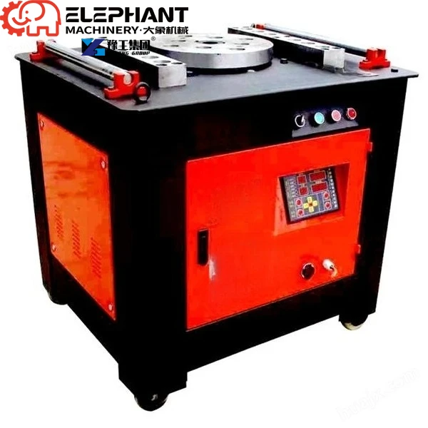 Portable CNC Semi-Automatic Rebar Bender - High Efficiency Steel Bar Bending Machine For Construction & Metal Processing
