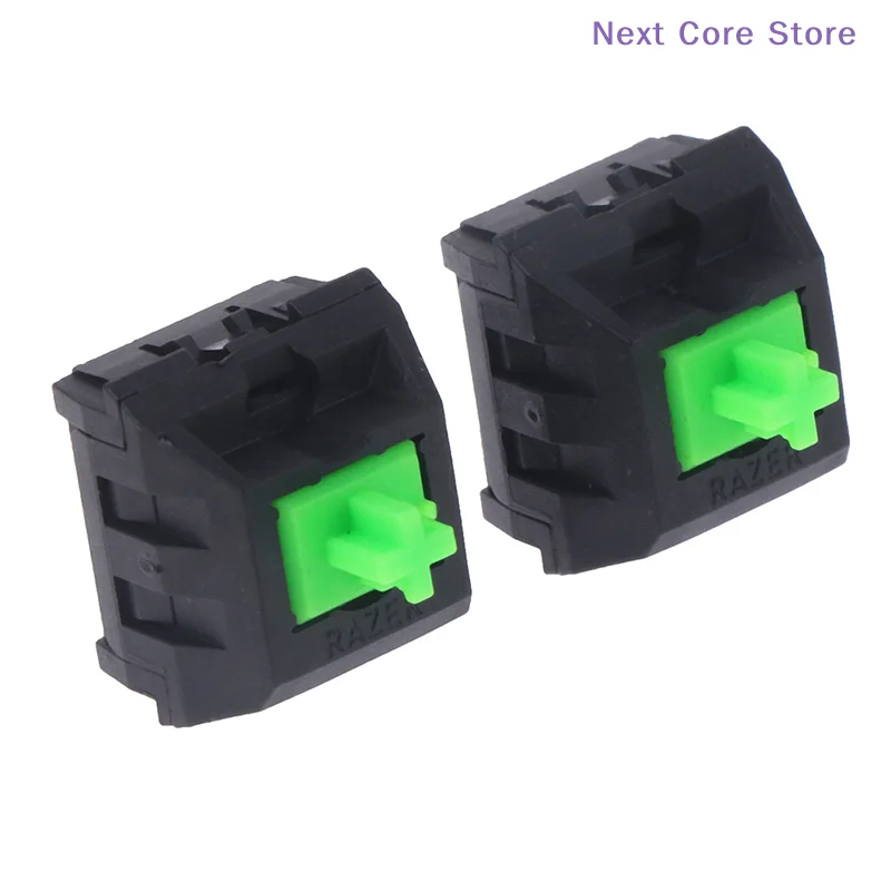 

5 шт. зеленые 4-контактные RGB-переключатели игровая механическая клавиатура со светодиодным переключателем для Blackwidow Chroma