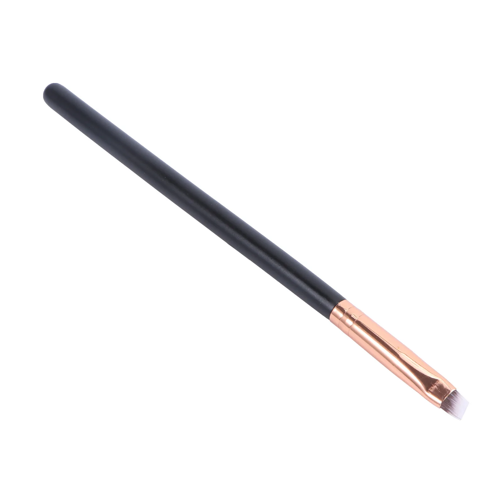 Brosse de maquillage en Nylon avec manche en bois nacré, brosse à sourcils pour poudre cosmétique, Blush, pour maquillage professionnel pour femmes