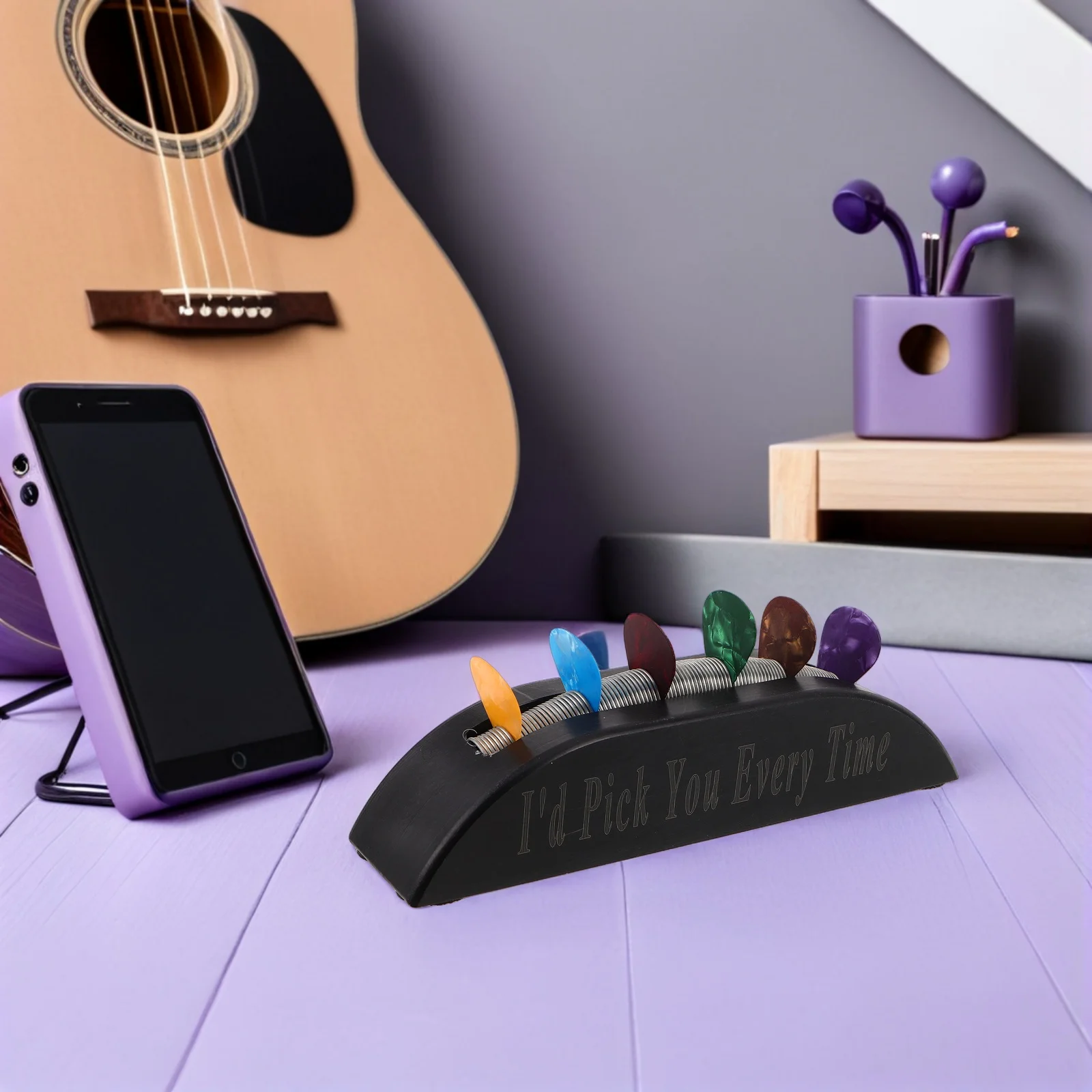 

Guitar Pick Storage Box Picks Holder Case Gadgets Bass Plectrum Display Holders Acoustic Parts Accessories Accessory