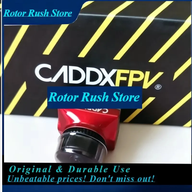 RoRuSCaddx Ratel 2 Starlight Low Light FPV Camera, 0.0001Lux Night Vision, Super WDR 165° Wide Angle For Freestyle FPV Quad