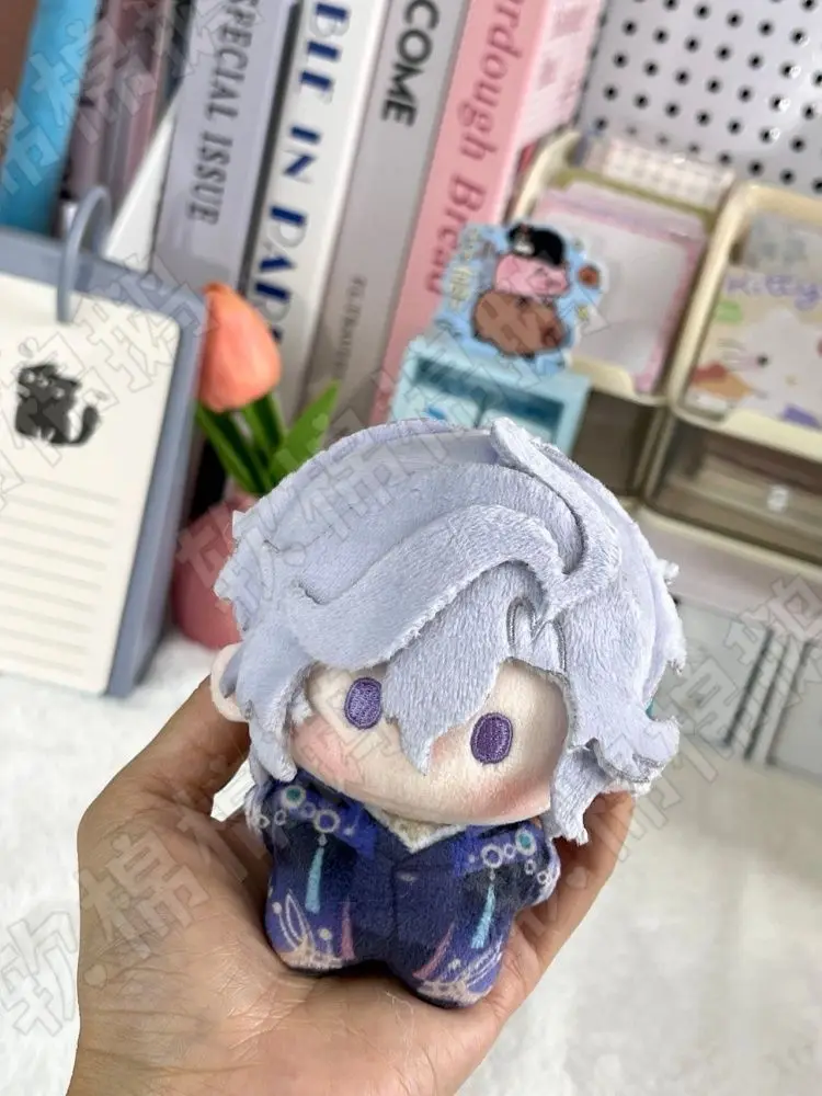 Genshin Impact Snezhnaya Anime Merchandise Alyosha Valeriy Mitya Noy Attributes 10cm Printed Doll Cotton Doll Collection Gift