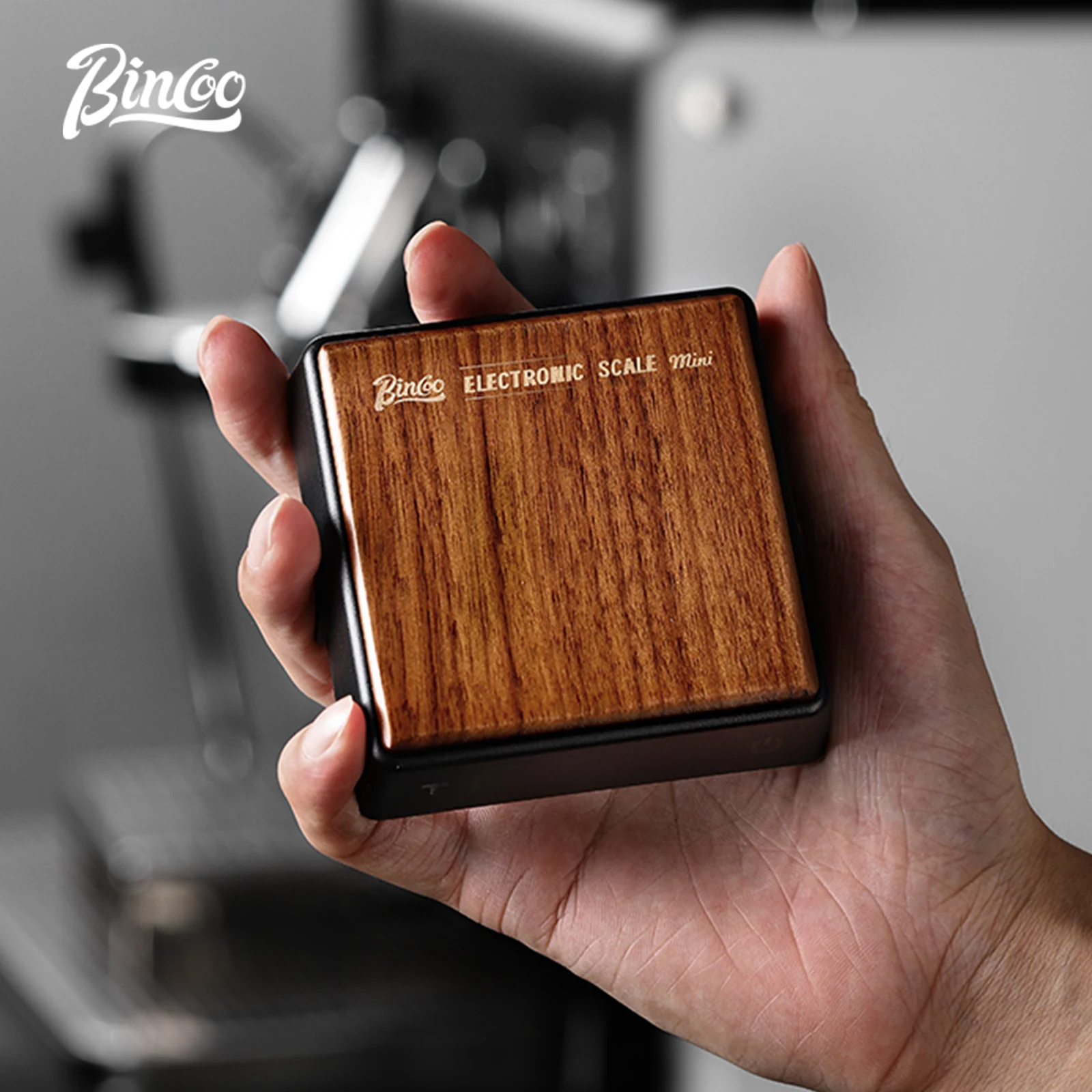 Bincoo-báscula electrónica de café italiana, pesaje especial de granos de café, elaboración manual inteligente, Mini báscula portátil, aparato de café