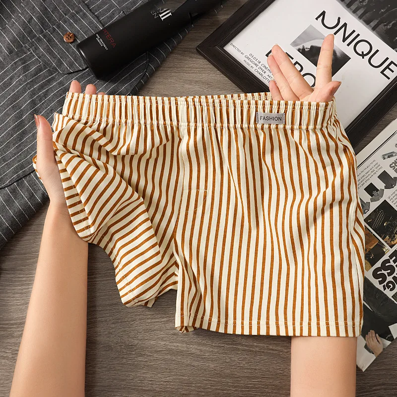 American-Style Men's Boxer Briefs: Loose-Fitting Cotton Boxer Briefs for Men—comfortable Underwear for Home, Sleep, And Sports