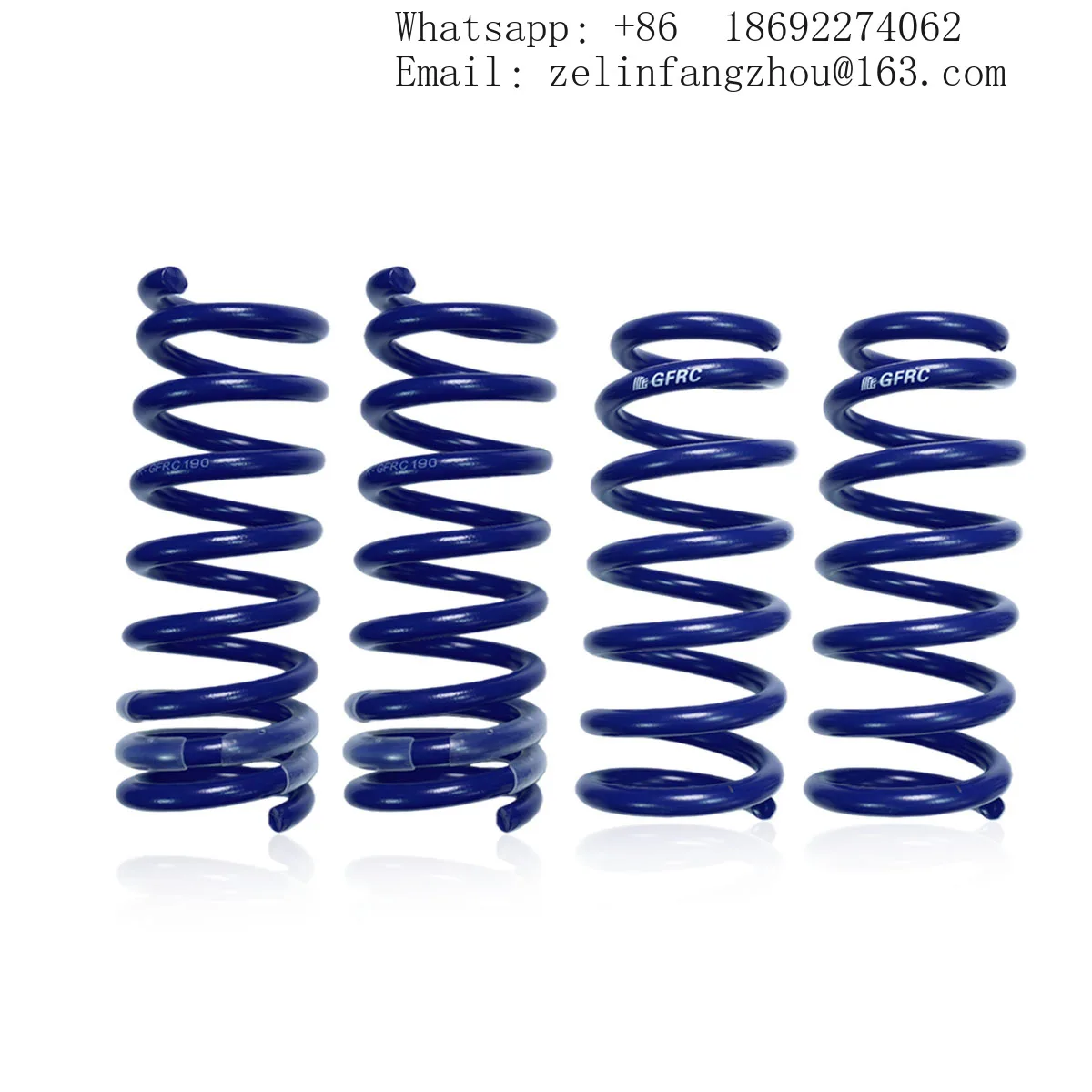 GFRC Lowering Springs Suspension Kit for Maserati Ghibli 3.0T 2014-2020 Front Rear Sport Coil Springs Performance Pro