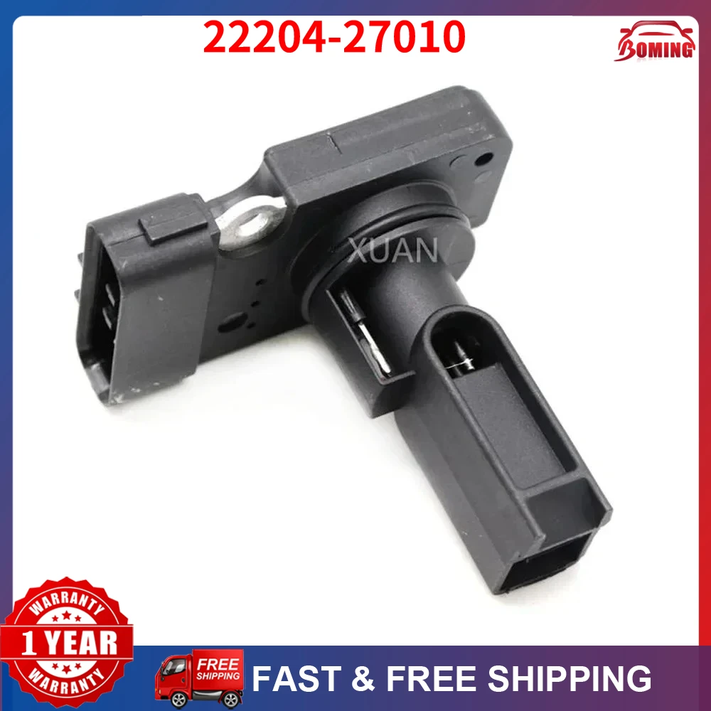 22204-27010 MAF MASS AIR FLOW METER SENSOR Fit for TOYOTA AVENSIS PREVIA RAV 4 LAND CRUISER 2.0 D-4D AFH70M-23