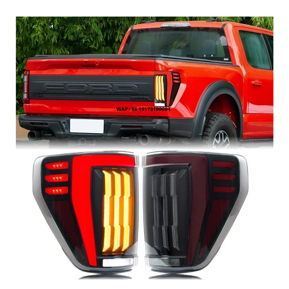 

F150 2021 2022 2023 Taillights Upgrade LED Modified Dynamic Turn Signal Brake DRL Assembly Accessories Plug and Play
