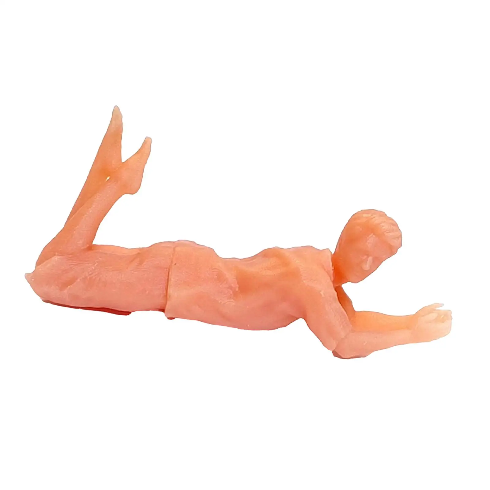 Miniature Figures for Picnic Scene, Resin Characters for DIY Model Layout