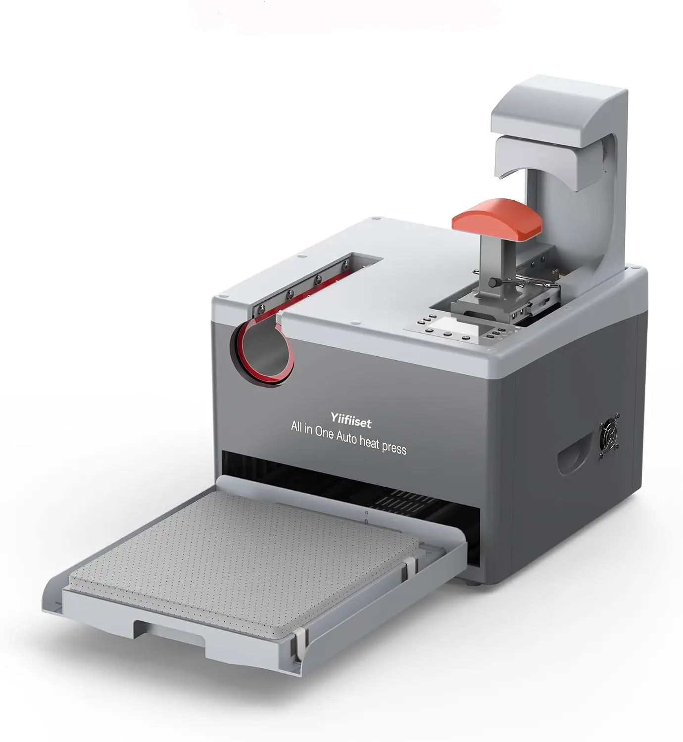 Commercial-Grade Automatic Heat Press Machine, 15x15 Inch, Digital Temperature Control Transfer Press for T-Shirts, Tumblers, Hats and Mugs, DTF, HTV Vinyl and Sublimation Printing