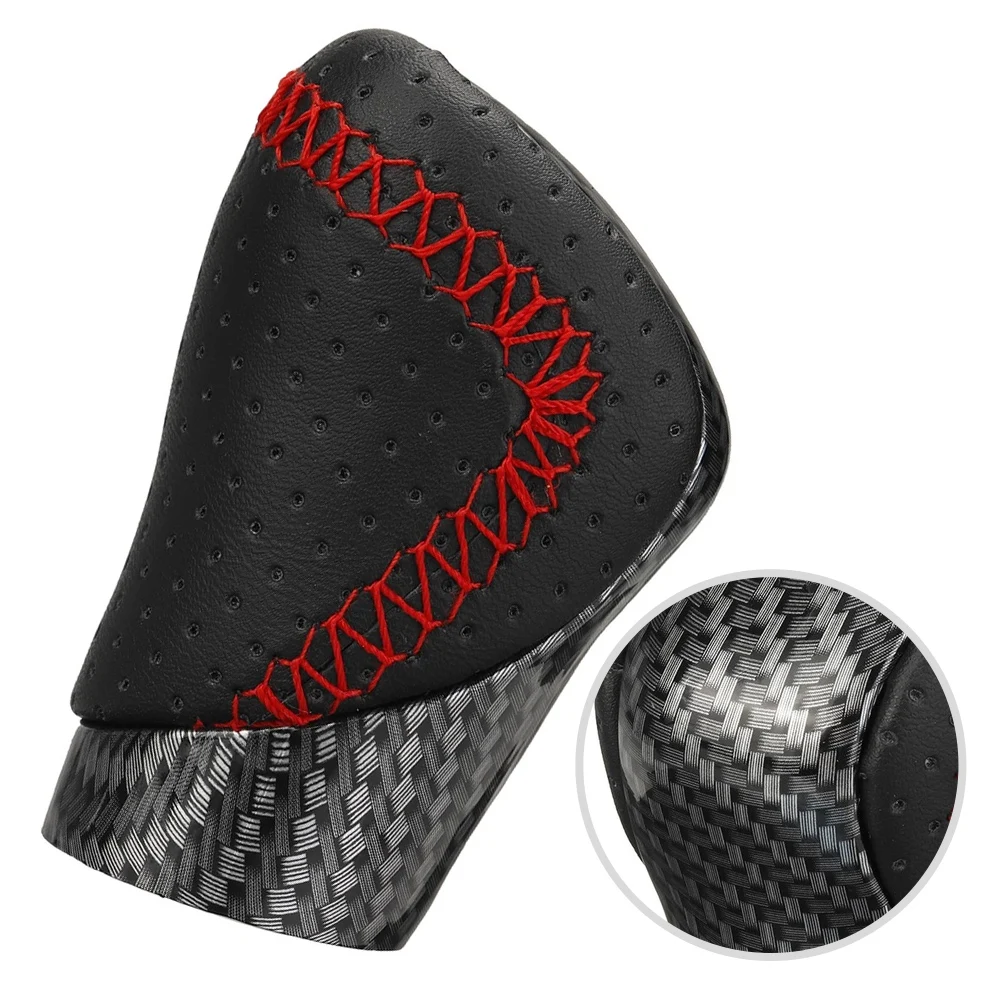 Carbon Fiber Gear Shift Knob Fits For Lexus ES300h ES350 For GS200t For GS300 For GS350 For GS450h IS250 IS200t IS300 IS350
