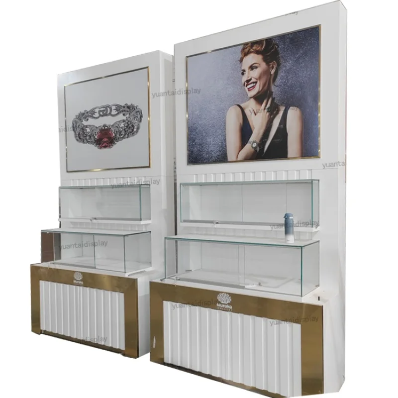 

custom.Custom Design Jewelry Store Display Furniture Jewellery High Cabinet Display Showcase Jewelry Stand