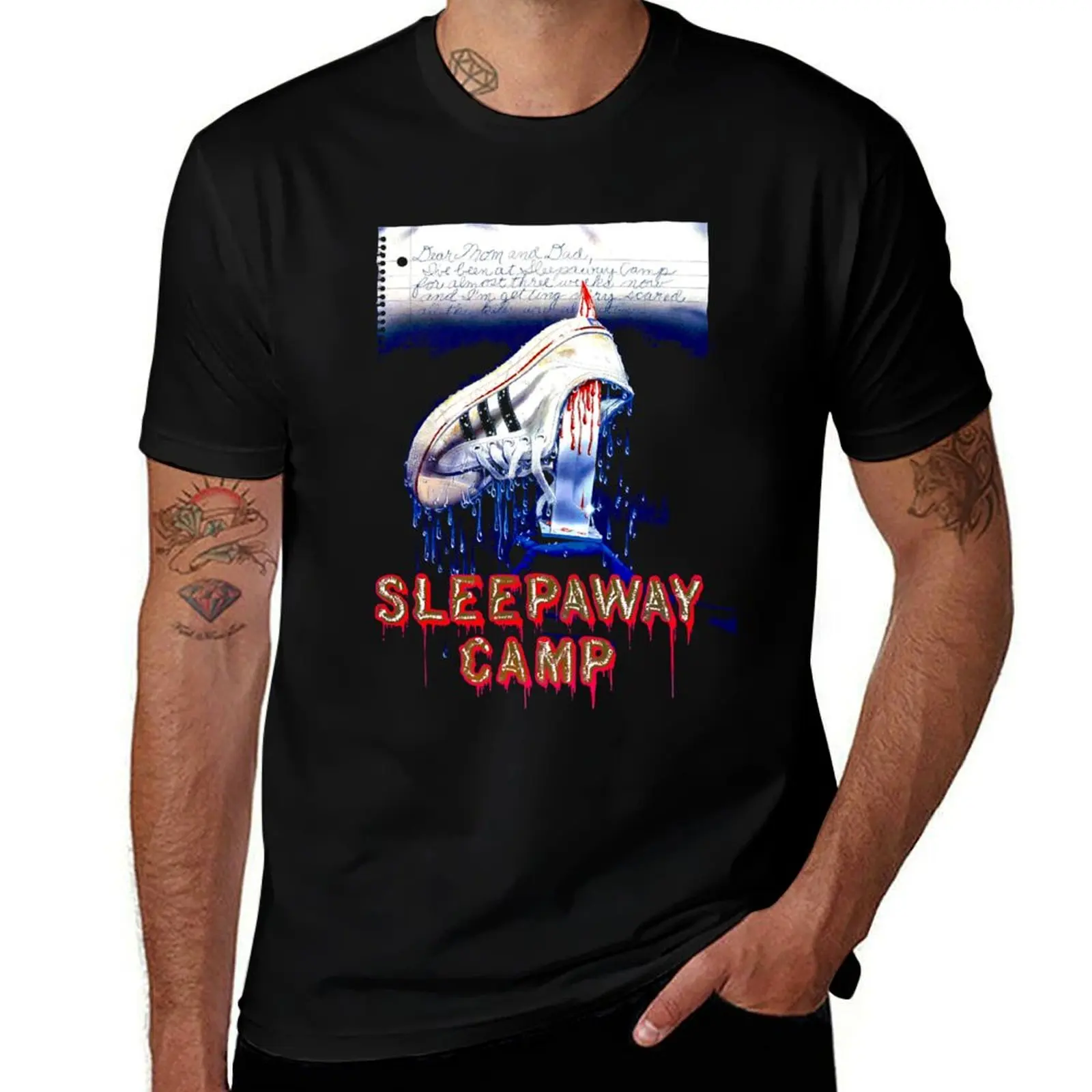 

Sleepaway Camp (Black) T-Shirt Christmas Theme Tee Top