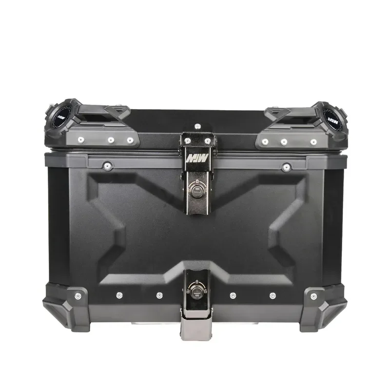 45L embossed X aluminum alloy tail box electric motorcycle trunk quick release storage luggage customization