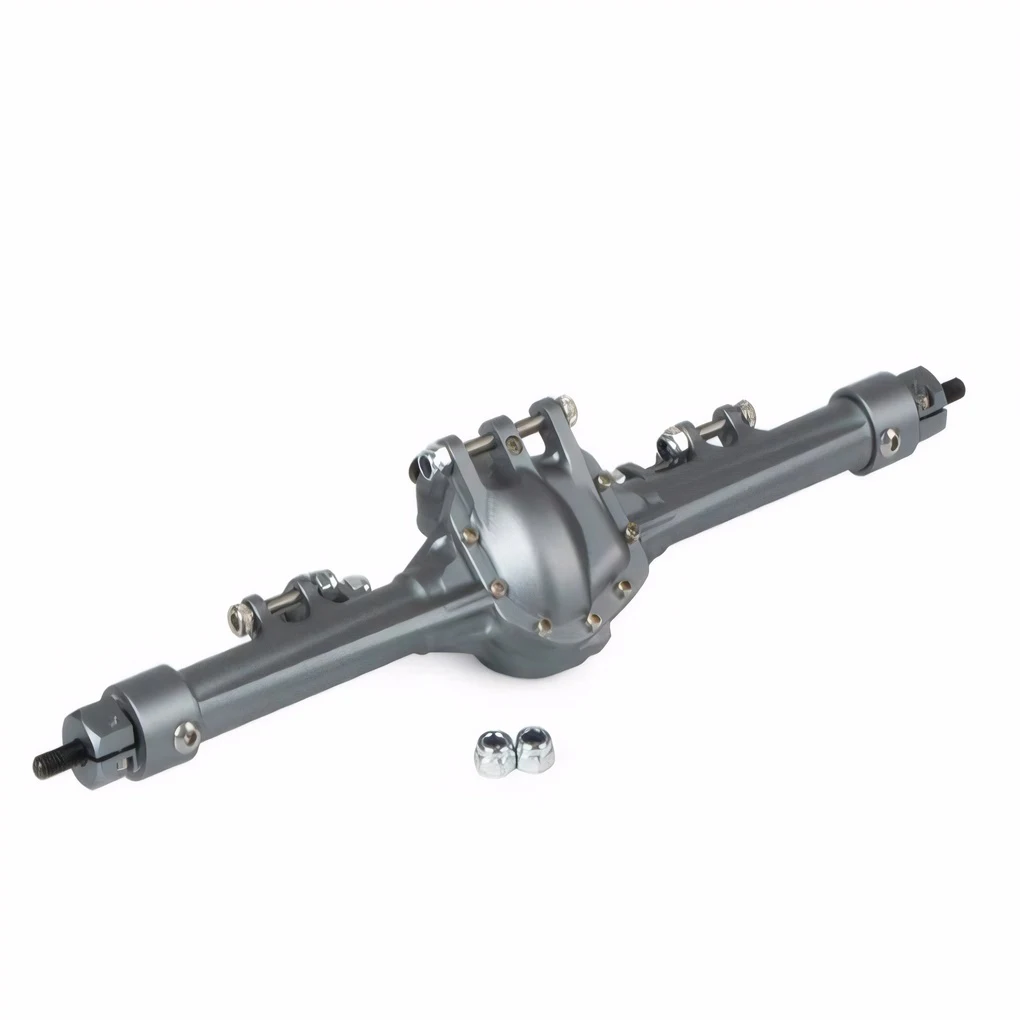 1pcs 1/10 Rear Axle RC Upgrade Part Aluminum Alloy CNC Rc Rear Axle For SCX10 RC Car Part RC Car Accessories