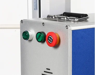 Deep Color Fiber Laser Marking Machine Engraving Portable Desktop Cnc Engraving Machine For Metal20w 30w 50w 100w