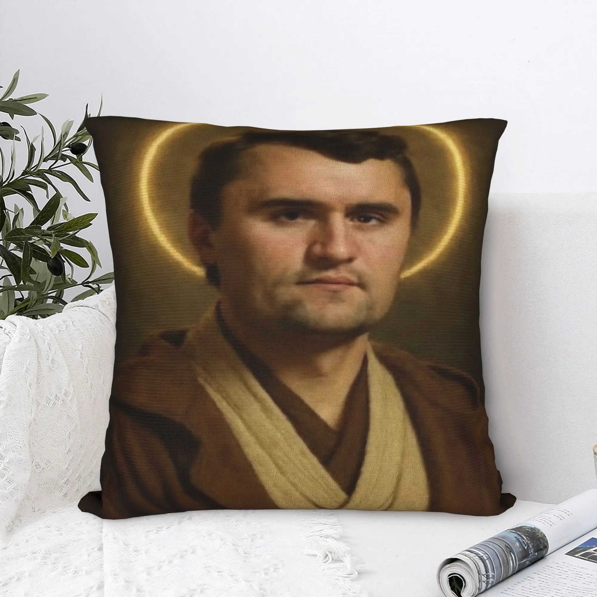 

Наволочки Charlie Kirk Angelic Advocate, современная наволочка для дивана, кровати, гостиной, мягкая наволочка