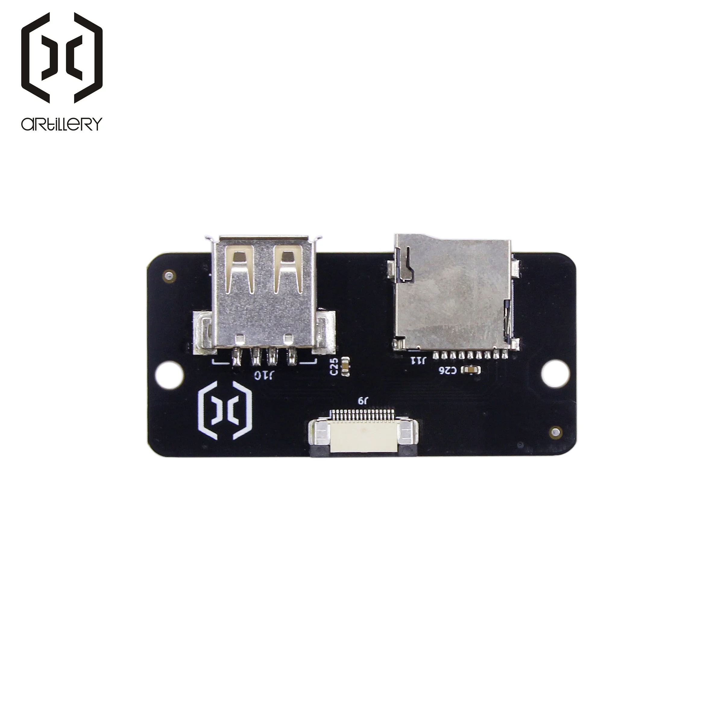 USB adapter board used in artillery 3D printer Sidewinder X1, Genius Sidewinder X2, and Genius Pro screen components