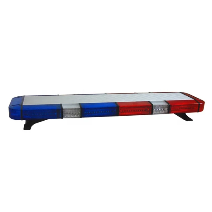 

120cm Full Size Vehicle Red Blue Amber White Car Roof Led Strobe Beacon Warning Emergency Light Bar TBD-GA-5300LK
