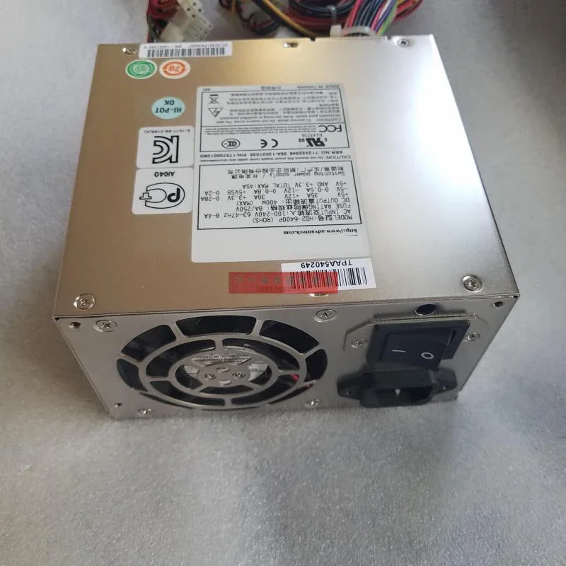 لخادم Zippy ATX كمبيوتر صناعي معدات طبية مصدر طاقة تم اختباره بالكامل HG2-6400P 400 وات