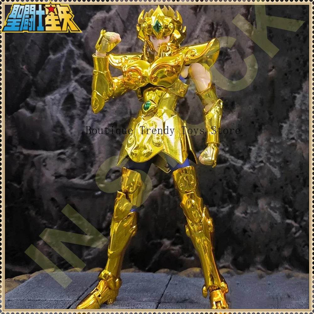 En Stock: Figura Coleccionable del Caballero del Zodíaco, Modelo CS EX Leo Aiolia, Saint Seiya Myth Cloth, Caballero de Oro, Totem, Juguete
