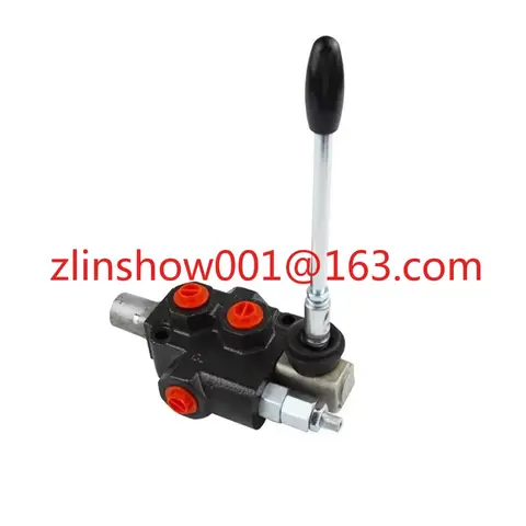 SD 유량 120L/min 플러그인 유압 밸브 트랙터 시리즈 수동 다중 방향 방향 밸브 유압 분배기