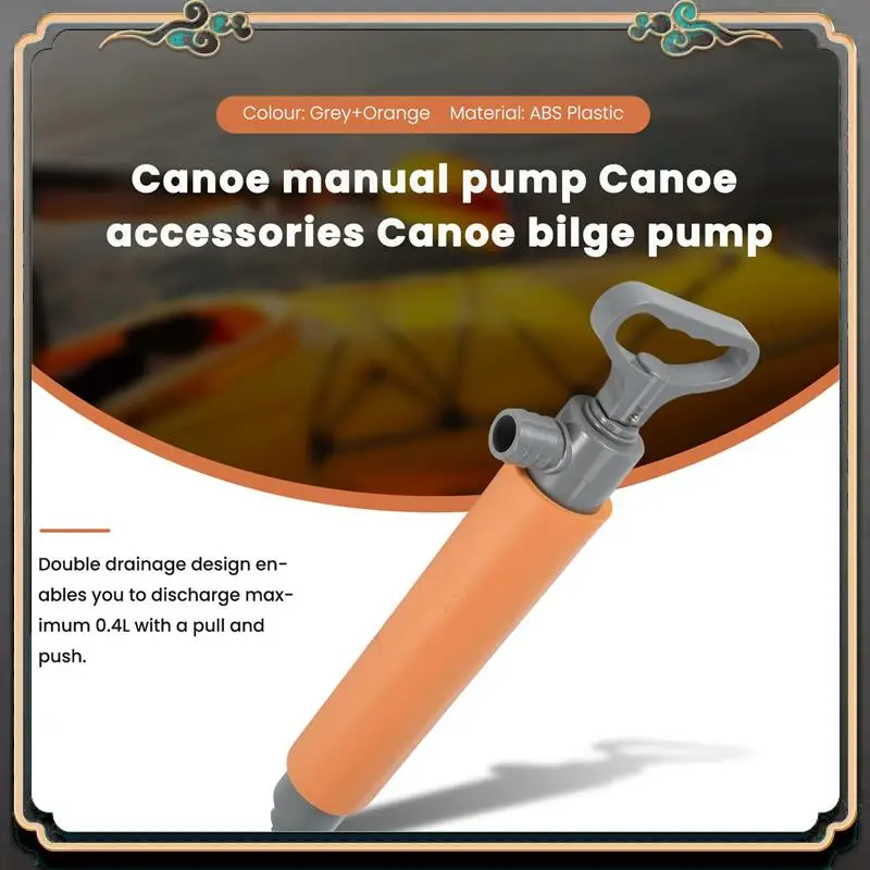 

Kayak Bilge Pump Manual Water Pump Hand Pump Boat Hand Pump Bilge Pump For Kayaks Canoes And Boats Kayak Accessories
