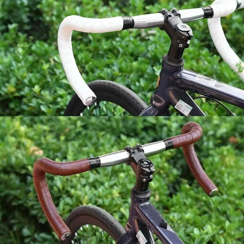 Fahrrad-Lenkerband Wasserdicht Kratzfest PU-Leder Gepolstertes Band für Outdoor-Radfahren Rennräder Reguläre Nutzung – Detail 10