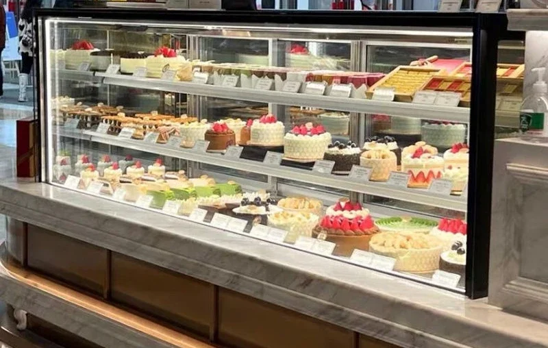 Cake Display Cabinet Refrigerated Display Cabinet Commercial Deli Dessert Air Cooled West Point Mousse Cabinet Refrigerator