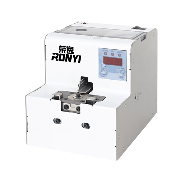 RONGYI Stainless Steel Belt Adjustable Speed New White Iron Rectangular Rotary Screw Supply Machine L182*W124*H145