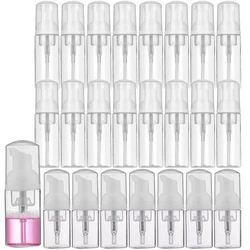 6/10/12pcs 30ml 60ml Plastic Foam Pump Bottle Empty Face Cleaner Cosmetic Bottles Soap Dispenser Refillable Hand Sanitizer