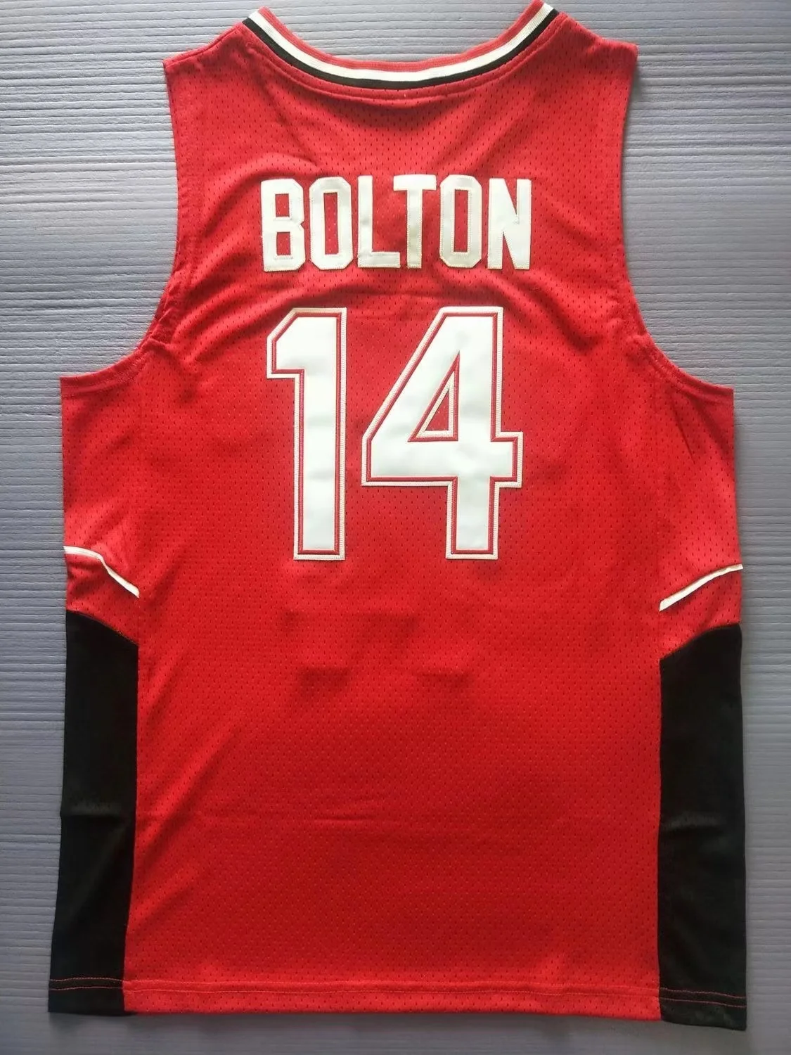 14 Zac Efron Troy Bolton East High School Wildcats bianco rosso blu nero Retro basket Jersey maglie cucite da uomo