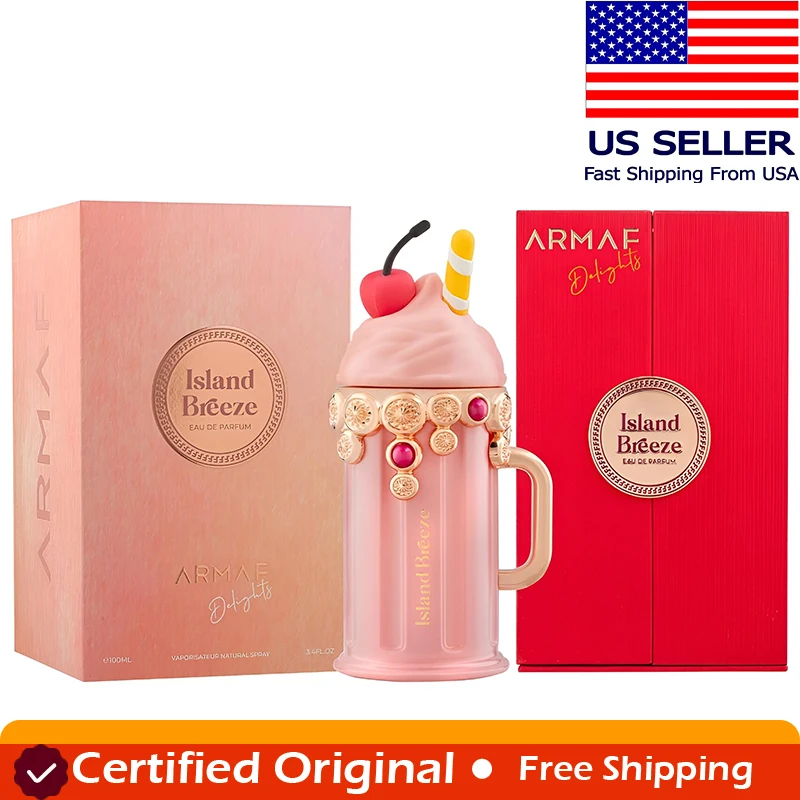 

Armaf Island Breeze Fruity Floral Musky Eau De Parfum Spray Long-Lasting Fragrance Arabian Women 10ML Cologne Portable Natural