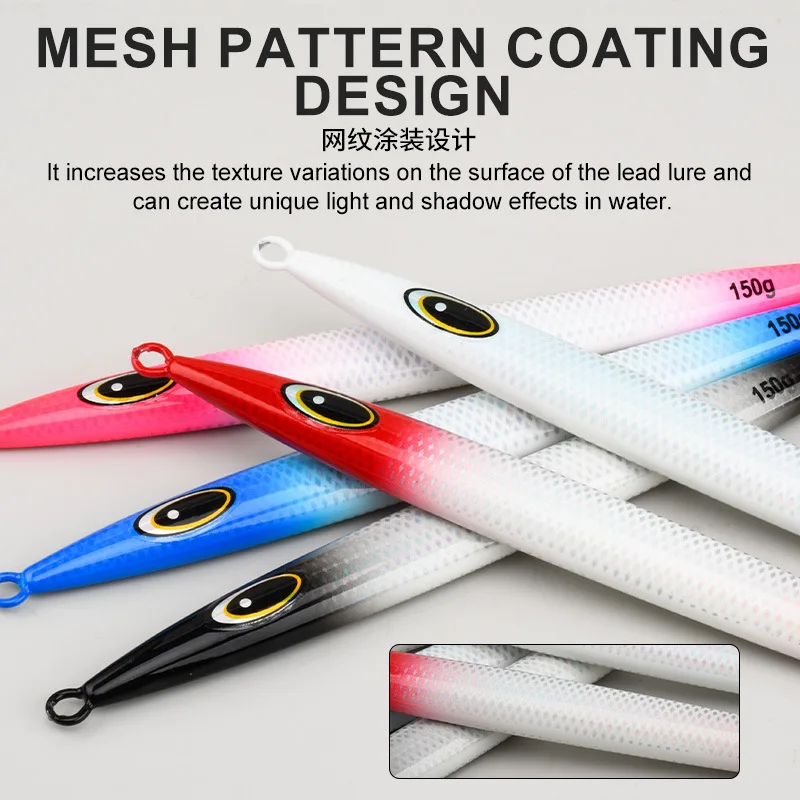 لوحة معدنية كبيرة في أعماق البحار، طُعم سمك الشبوط الرصاص البطيء، 120 جرام - 1000 جرام، الأشعة فوق البنفسجية المضيئة، وظل تونة الصيد البحري، طُعم القارب الأحمر. #3